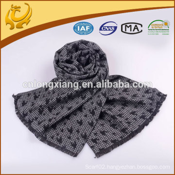 Fashion Men Style Jacquard 100% Silk Winter Scarf